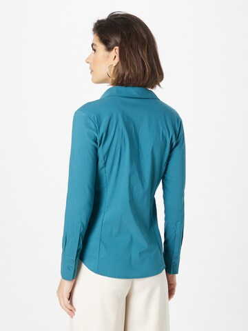 MORE & MORE Bluse 'Billa' in Blau