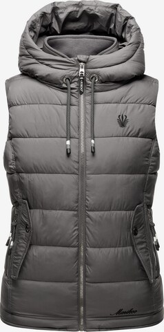 MARIKOO Bodywarmer 'Taisaa' in Grijs: voorkant