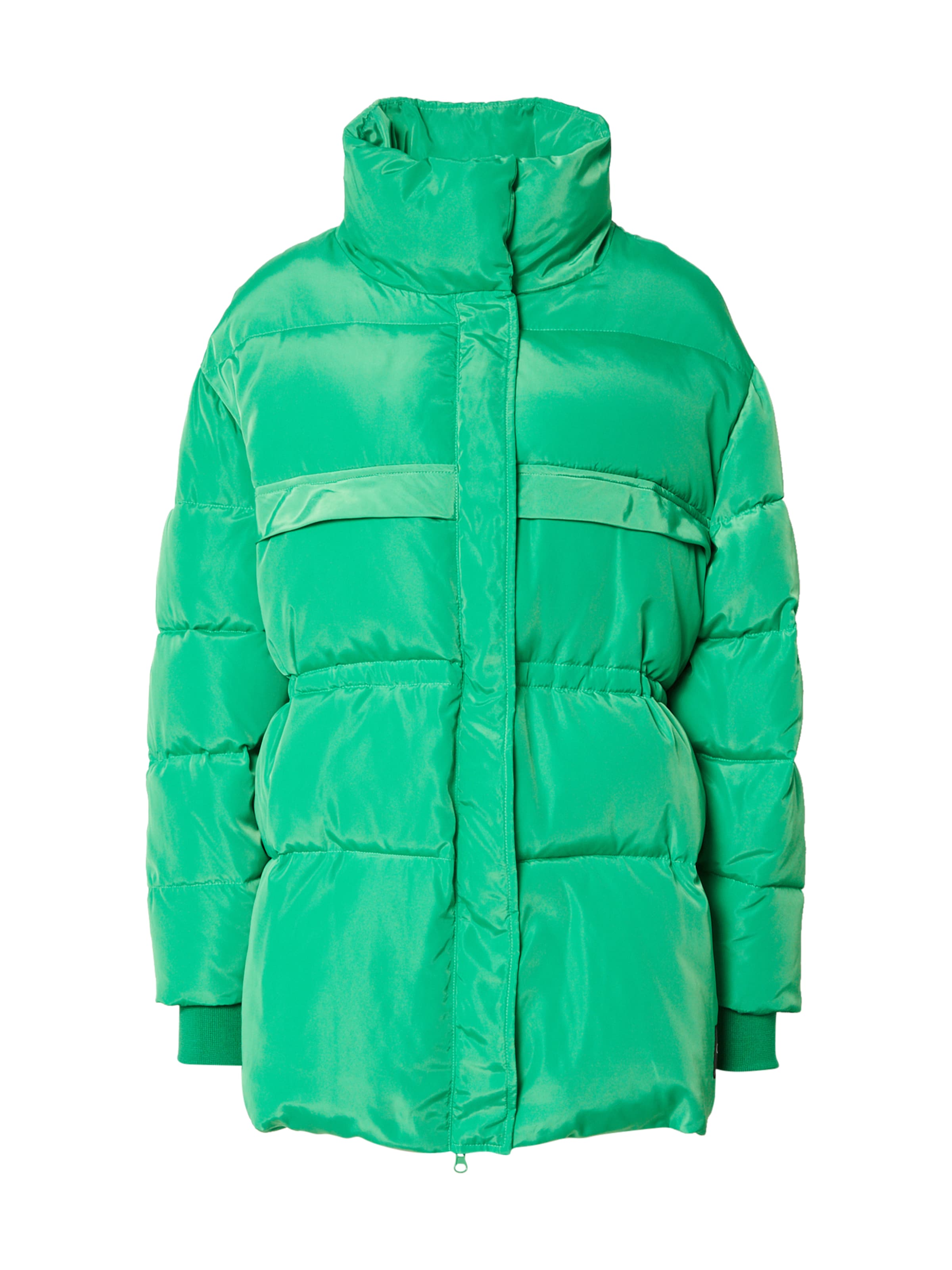 co'couture - Casaco de inverno 'Mountain' em verde: frente