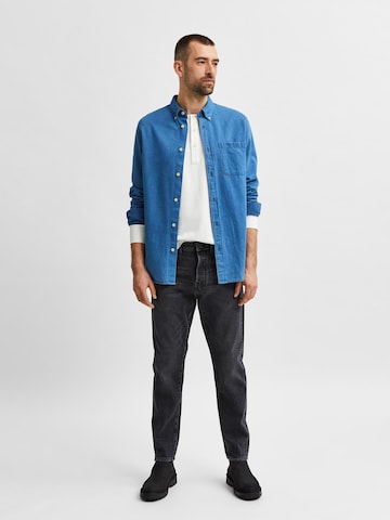 SELECTED HOMME regular Jeans 'Toby' i grå