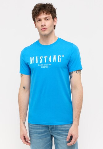 MUSTANG T-Shirt in Blau: predná strana