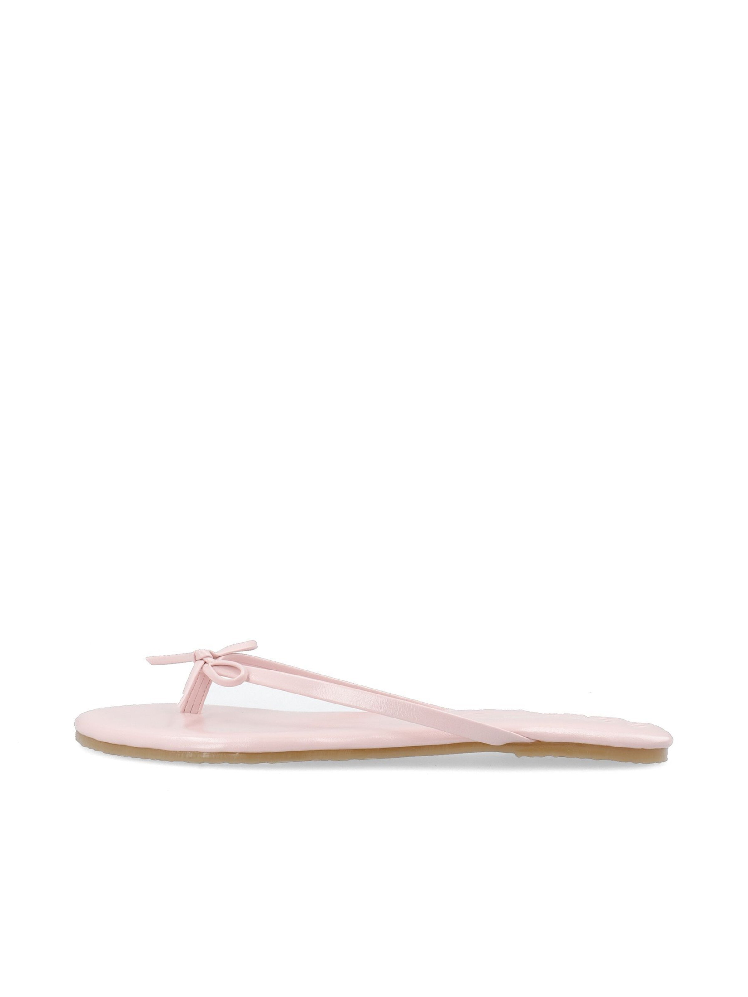 Bianco Teenslipper 'Mexico' in Roze: voorkant