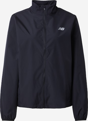 Veste de sport 'Essentials' new balance en noir : devant