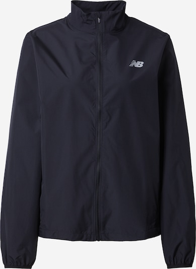 new balance Sports jacket 'Essentials' in Silver grey / Black, Item view
