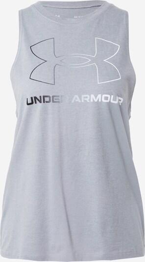 UNDER ARMOUR Sporttopp i gråmelerad / silver, Produktvy