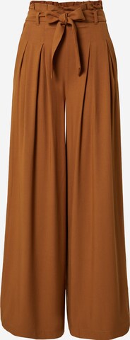 Loosefit Pantalon à pince 'Fee' Guido Maria Kretschmer Women en marron : devant