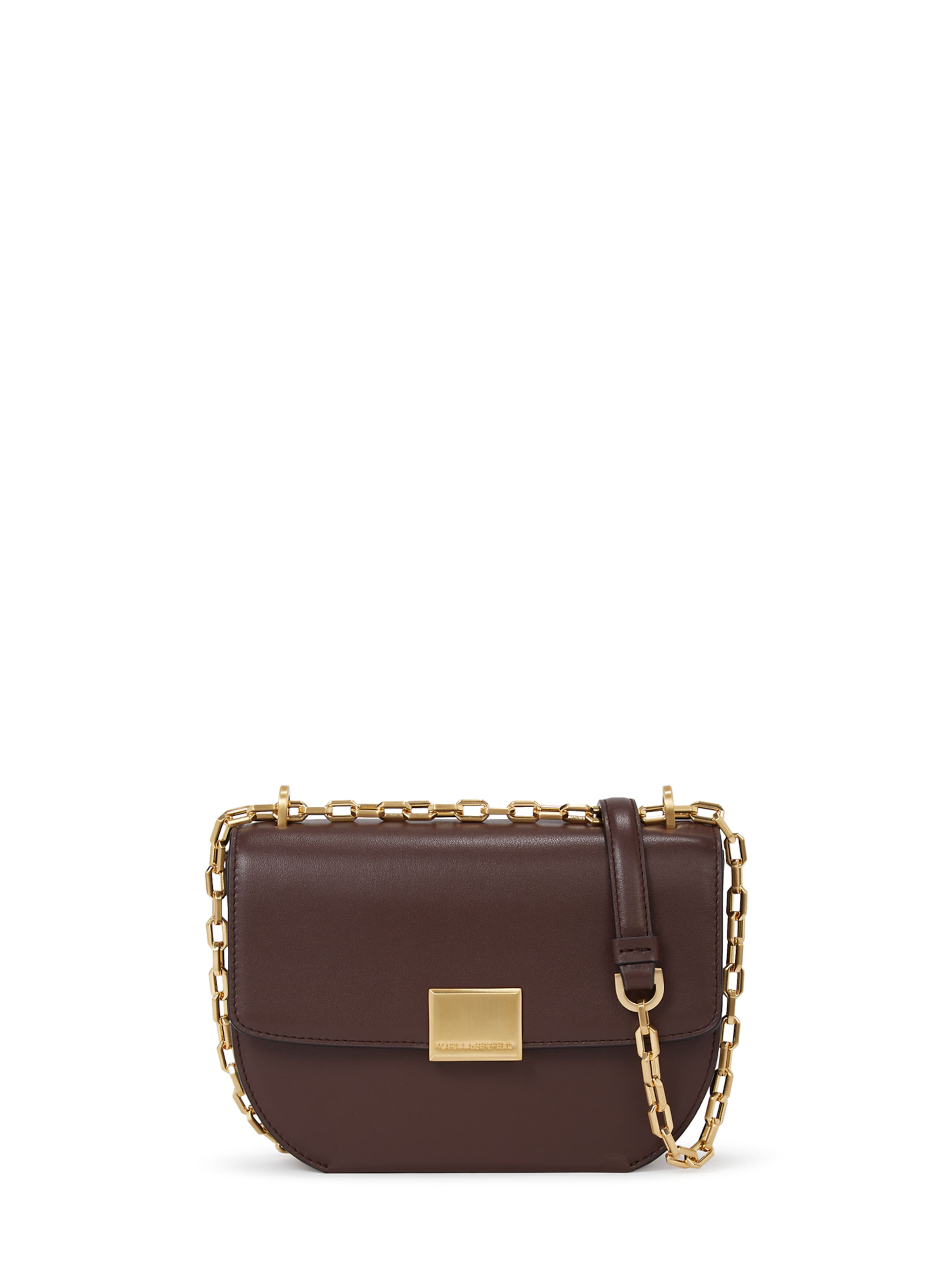 Borsa a tracolla 'K/FOREVER' di Karl Lagerfeld in marrone: frontale