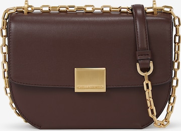 Sac à bandoulière 'K/FOREVER' Karl Lagerfeld en marron : devant