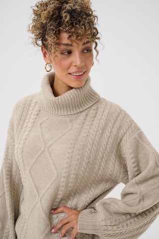Cream Sweater 'Pumpkin' in Beige