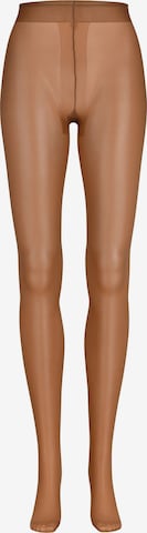 Collants 'Hello Sunshine' Nur Die en beige : devant