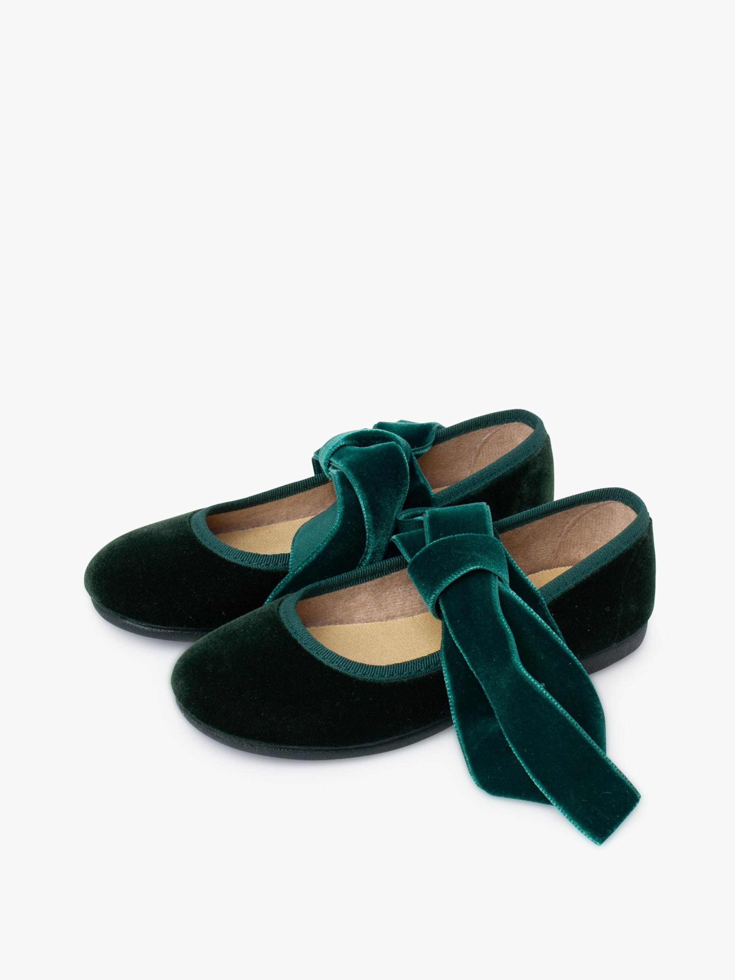 Pisamonas Ballet Flats in Green