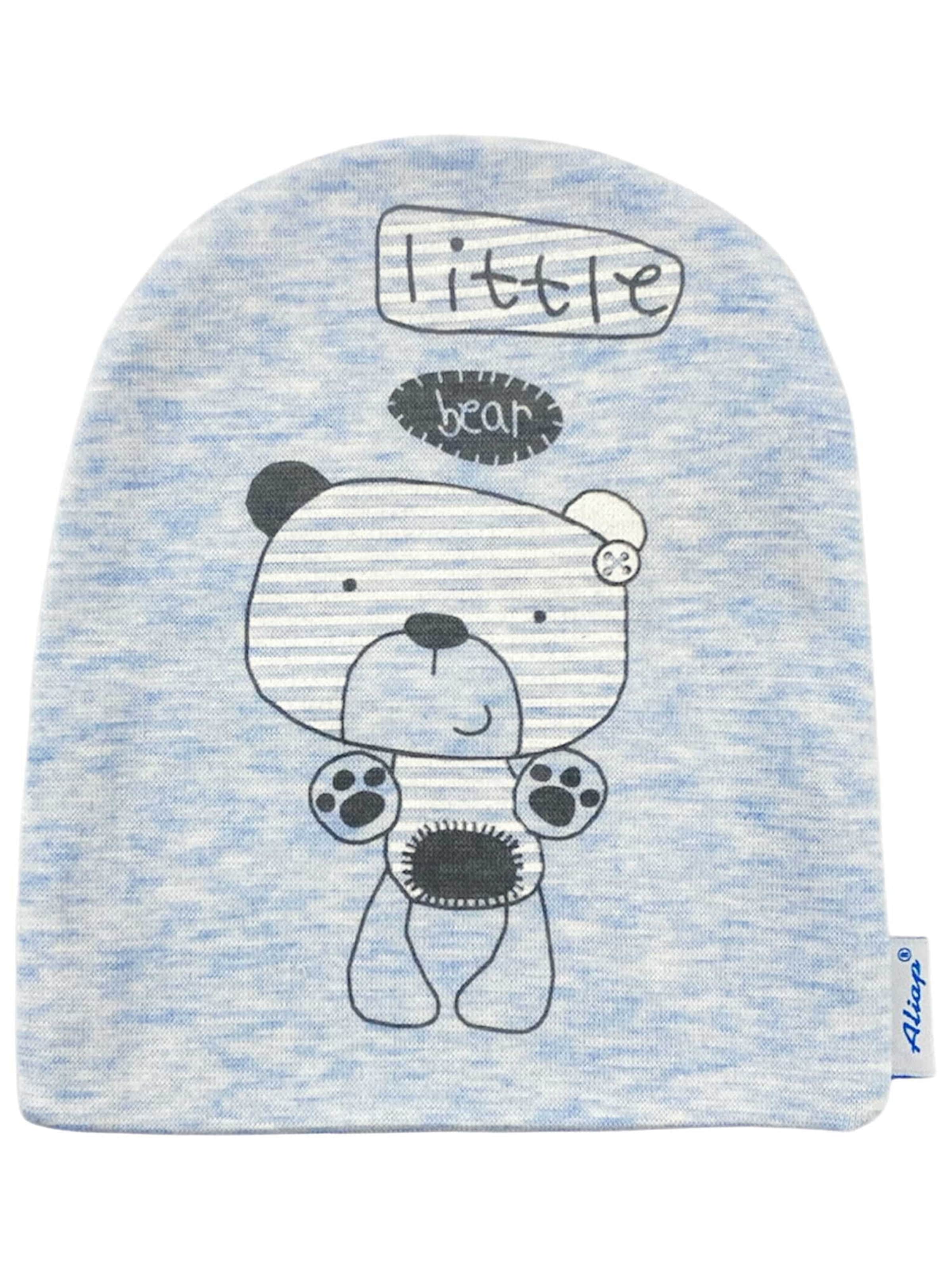 Aliap Mütze in Blau: Vorderseite