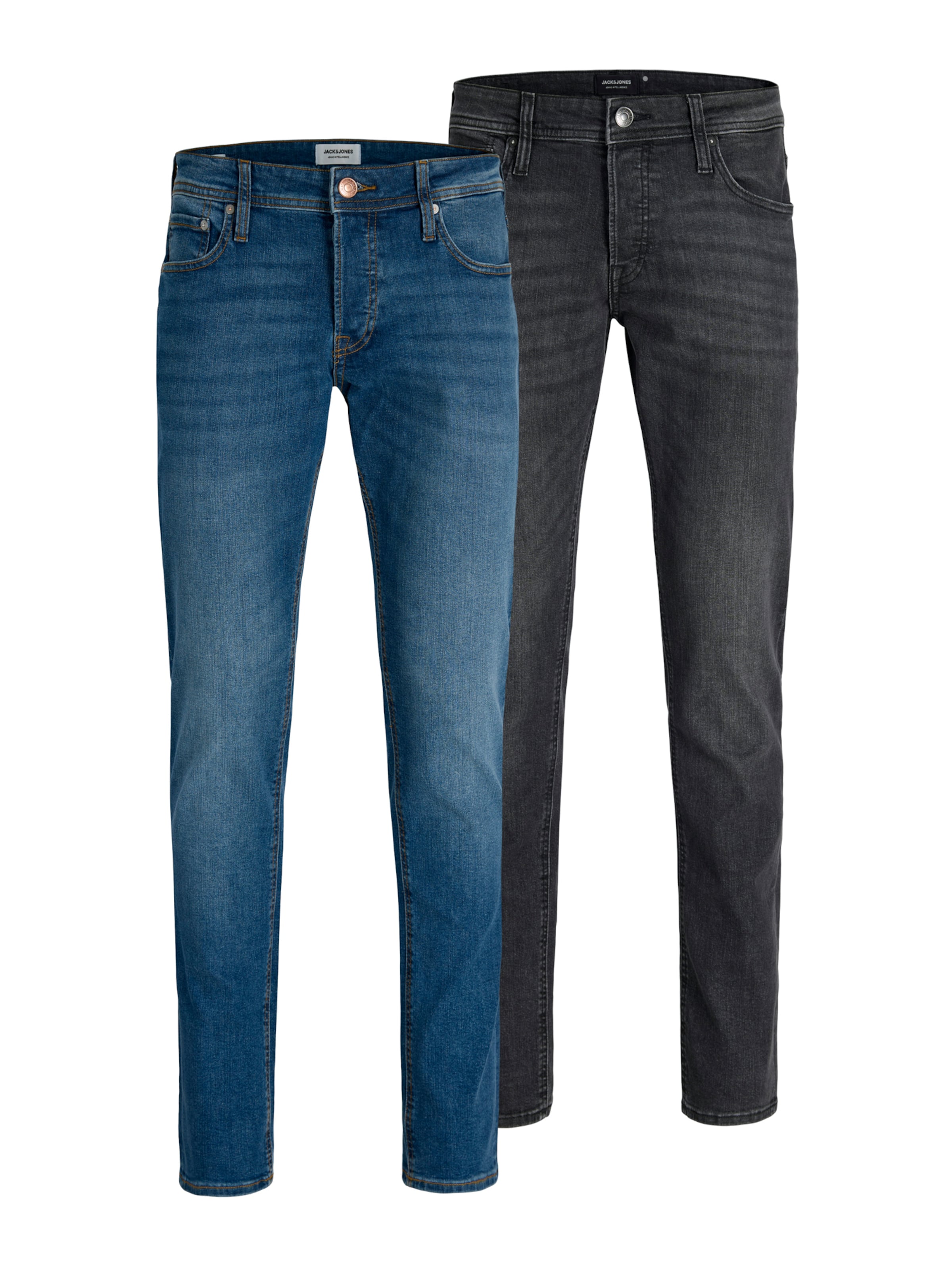 JACK & JONES - Slimfit Vaquero 'JJIGlenn' en azul: frente