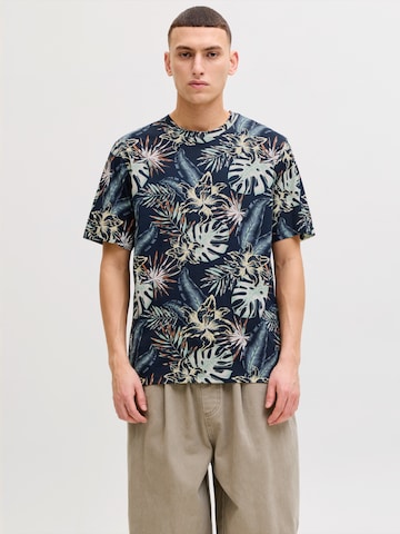 JACK & JONES Bluser & t-shirts 'JJHONOLULU' i blå: forside