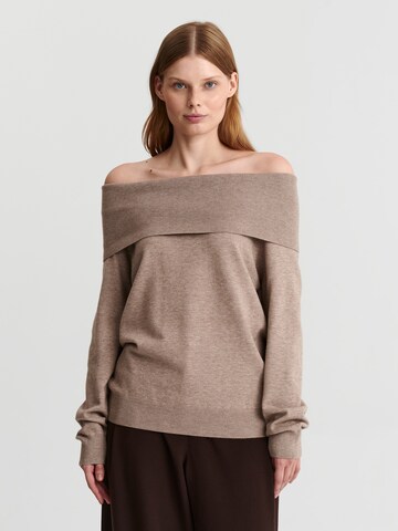 TATUUM - Pullover 'Selena' em bege: frente