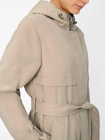 Fuchs Schmitt Between-seasons coat 'Kurzmantel La Spezia' in Beige