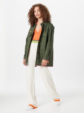 Zwillingsherz Between-Season Jacket 'Casey' in Green