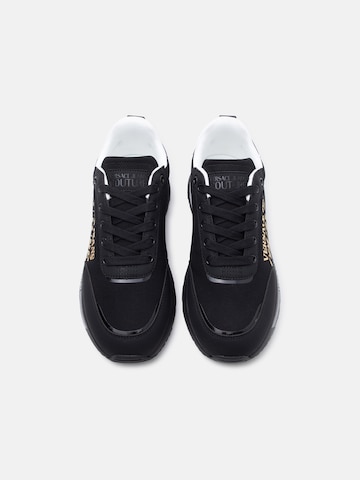 Versace Jeans Couture Rövid szárú sportcipők 'FONDO DYNAMIC DIS. 20' - fekete