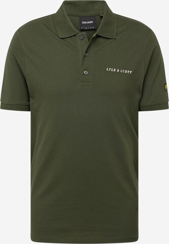 Lyle & Scott T-shirt i grön: framsida