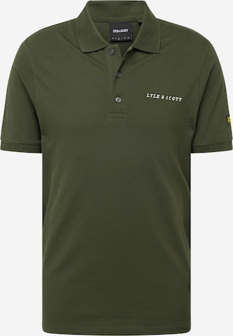 Lyle & Scott Shirt in Groen: voorkant