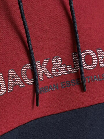 JACK & JONES - Sweatshirt 'Urban' em vermelho