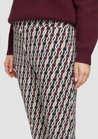 évasé Pantalon s.Oliver BLACK LABEL en mélange de couleurs