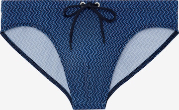 HOM Swim Trunks ' Morny ' in Blue: front