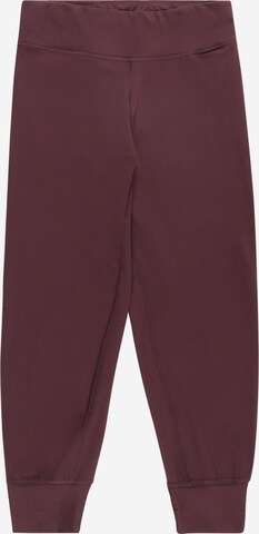 ADIDAS SPORTSWEAR Tapered Sportbroek 'Aeroready ' in Rood: voorkant