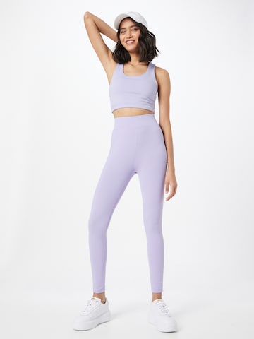 Urban Classics Skinny Leggings in Purple