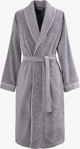 BOSS Long Bathrobe 'LORD' in Grey: front