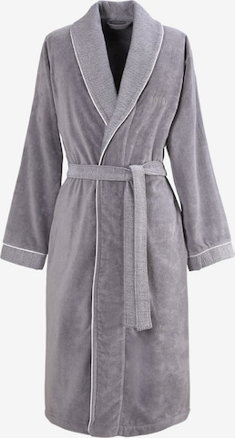 BOSS Home Long Bathrobe 'LORD' in Grey: front