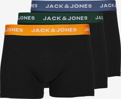 JACK & JONES Μποξεράκι 'Gab' σε μπλε περιστεριού / σμαραγδί / πορτοκαλί / μαύρο, Άποψη προϊόντος