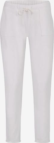 SET Slimfit Kalhoty – bílá: přední strana