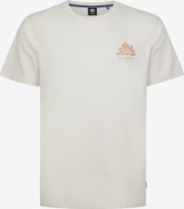 T-Shirt 'Classic' Petrol Industries en blanc : devant