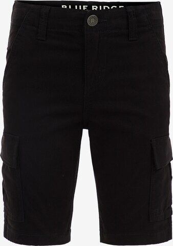 Regular Pantalon WE Fashion en noir : devant