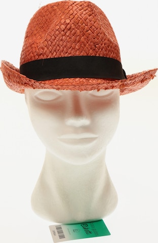 HALLHUBER Hut oder Mütze One Size in Orange: Vorderseite