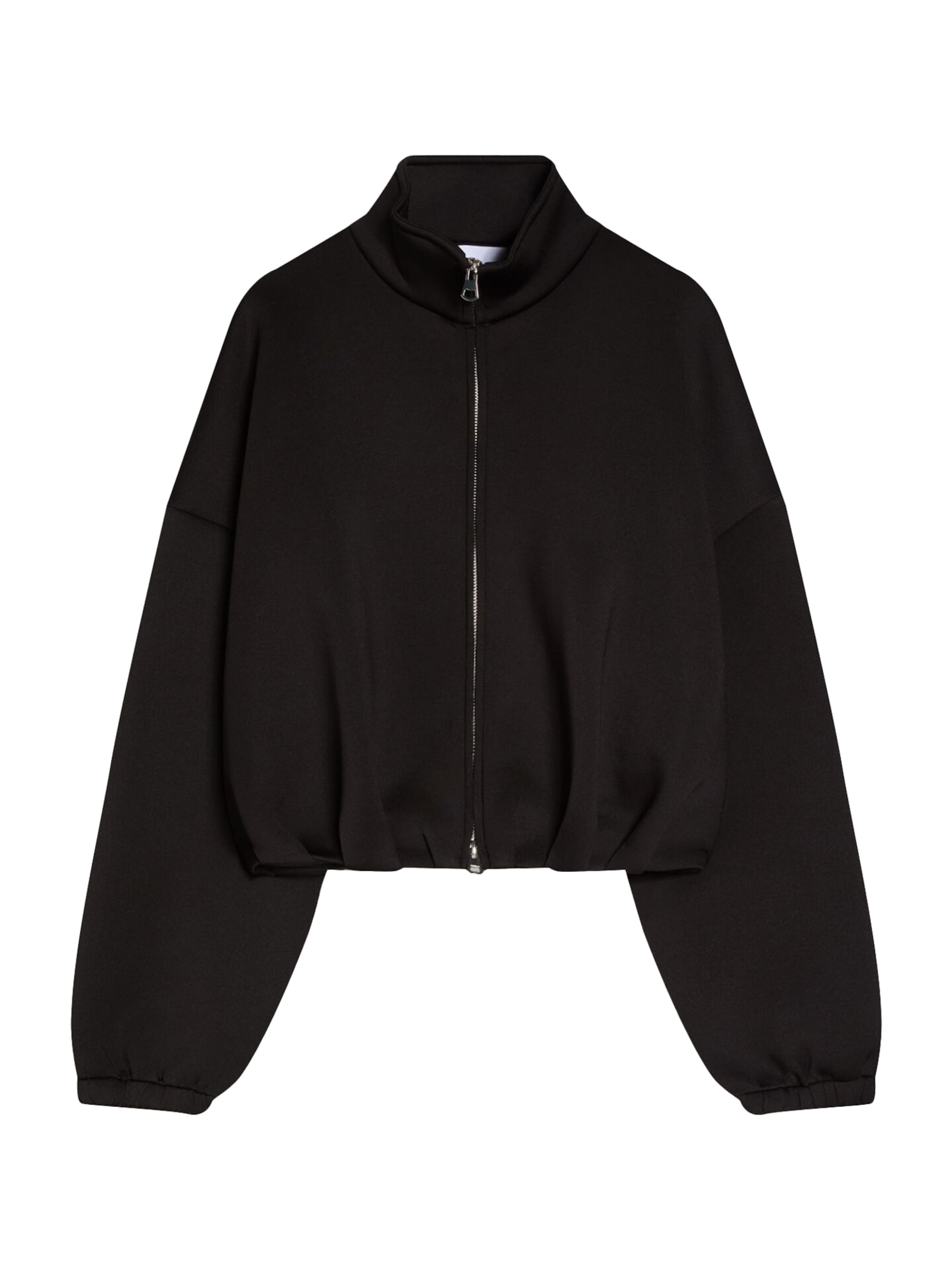 Hanorac Bershka pe negru, Vizualizare produs