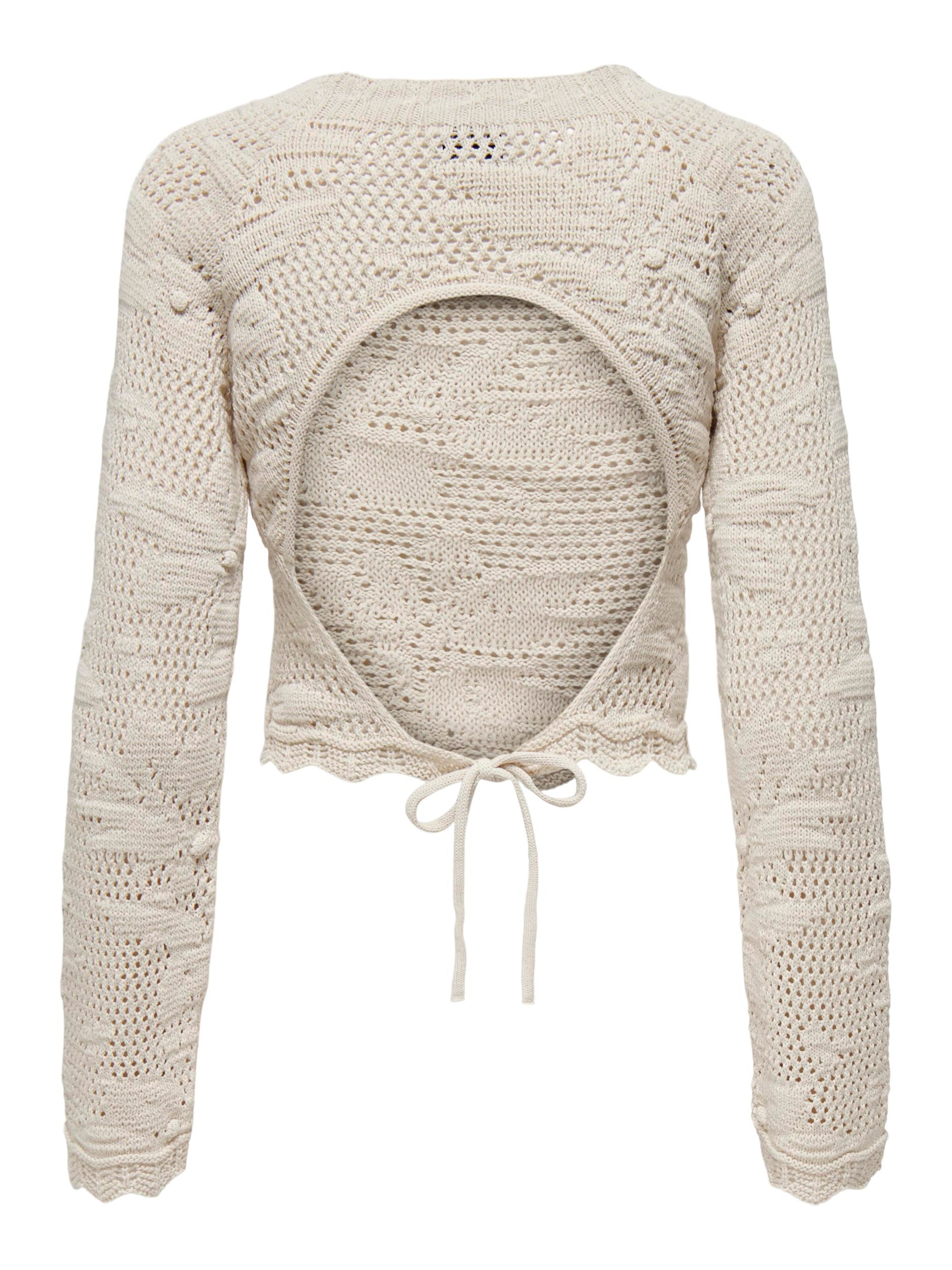 ONLY Pullover 'Cille' in Beige