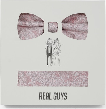 Real Guys Bow tie in Pink: front