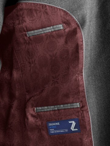 Next Slim Fit Sakko in Grau