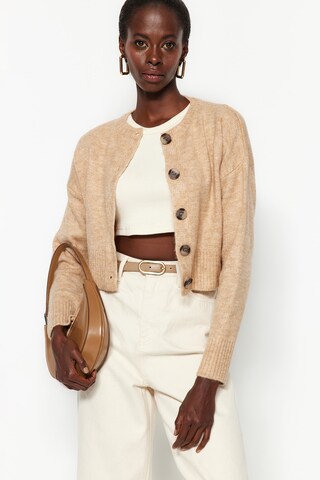 Trendyol - Cárdigan en beige