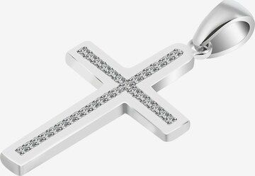 Akzent Pendant '"Yuna" aus 925 Sterlingsilber, rhodiniert, langlebig' in Silver: front