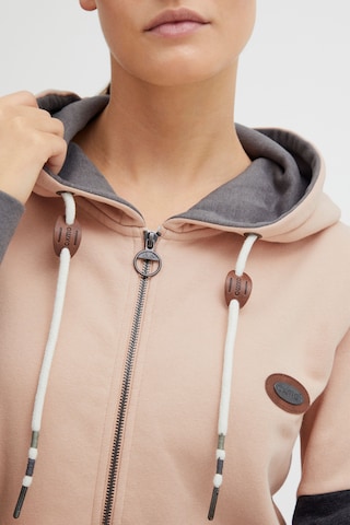 Oxmo Zip-Up Hoodie 'Kate' in Pink