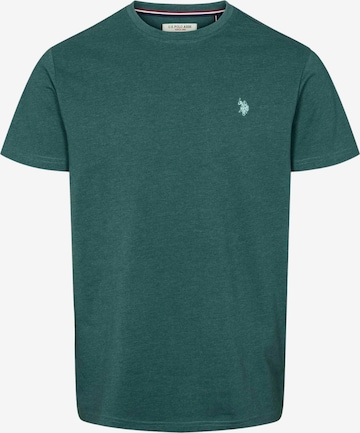 U.S. POLO ASSN. Shirt ' Arjun ' in Green: front