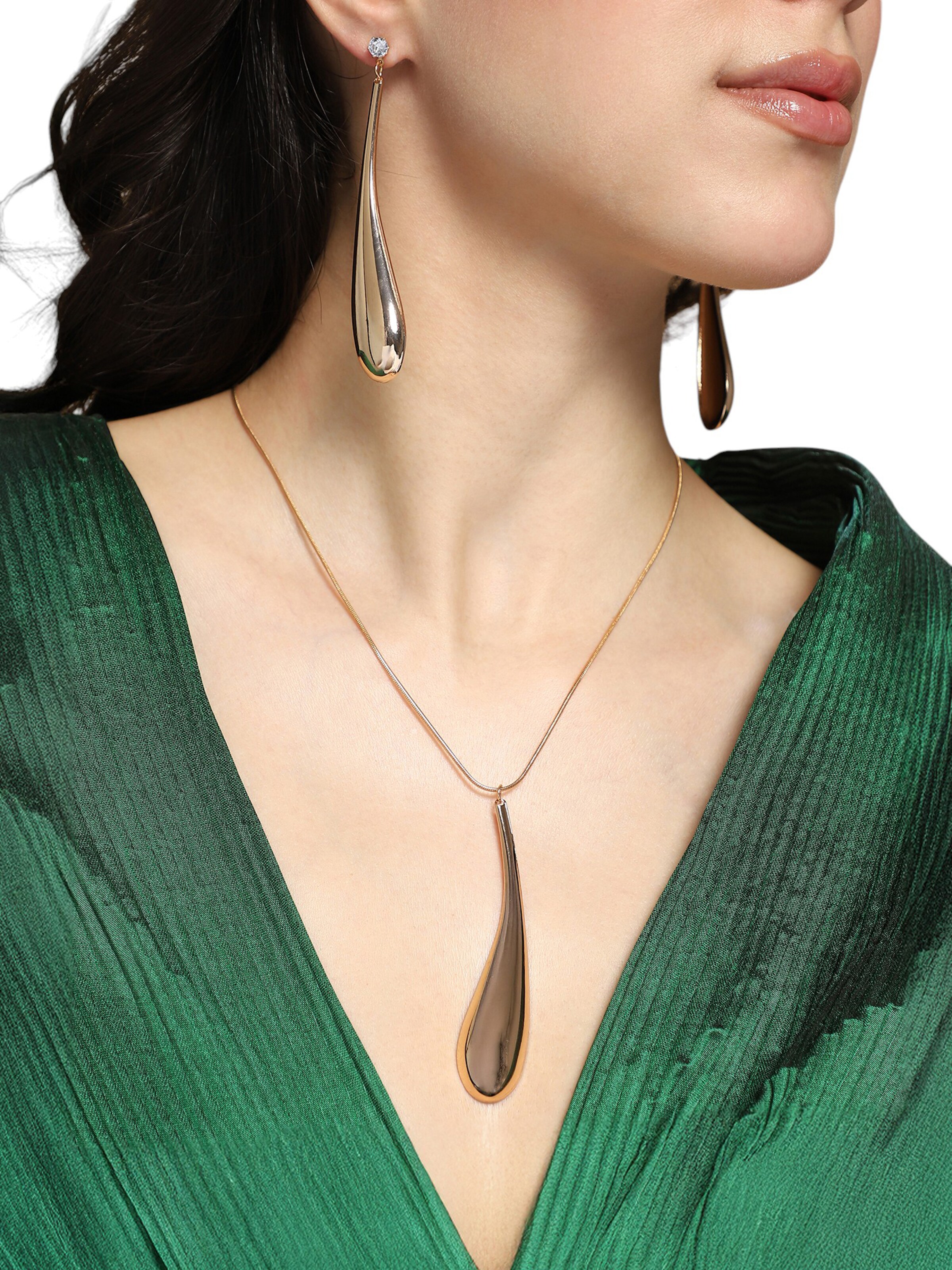 SOHI Комплект украшений 'Amaira' в Золотой