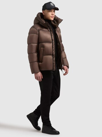 khujo Winterjacke 'Dane' in Braun
