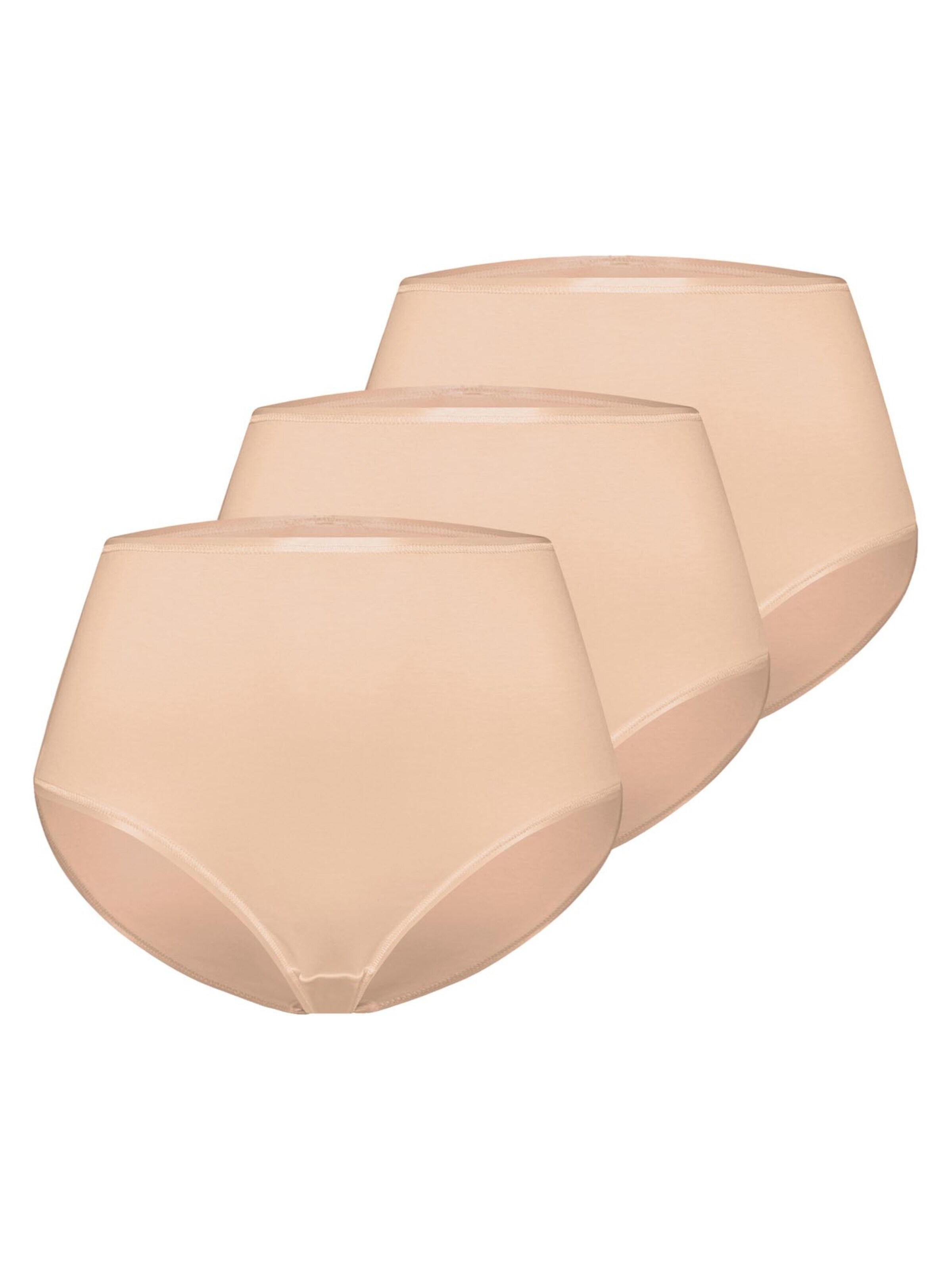 Hanro Panty 'Cotton Seamless' in Beige: front