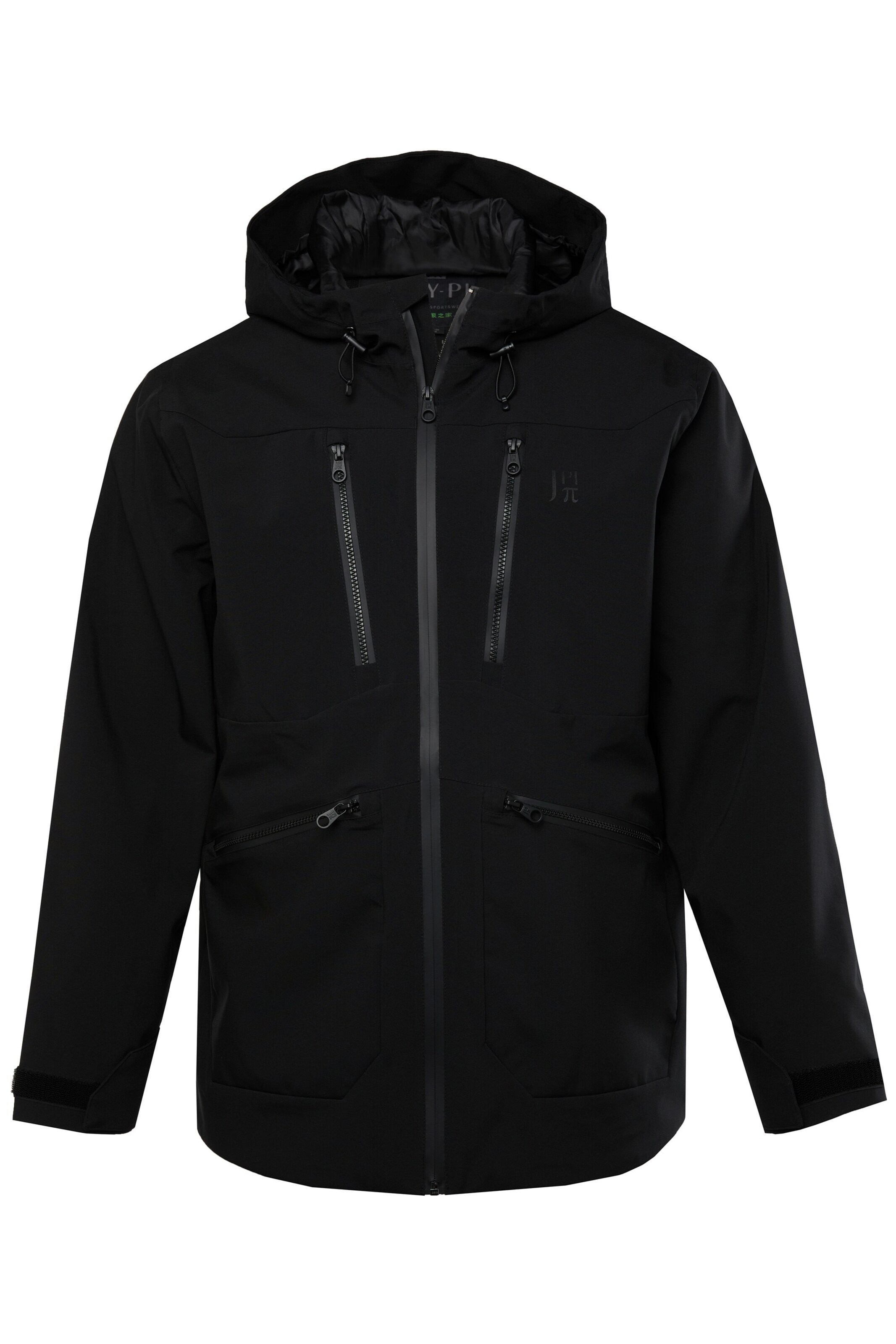 JAY-PI Performance Jacket in Black: front