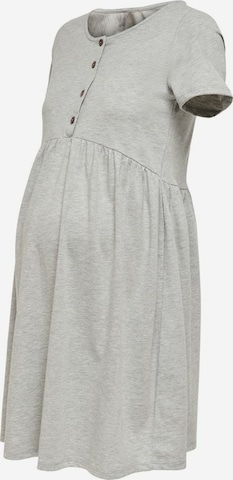 Only Maternity Dress in Grey: front