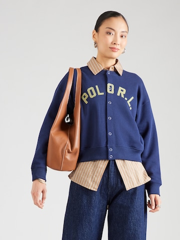 Polo Ralph Lauren Sweat jacket in Blue: front